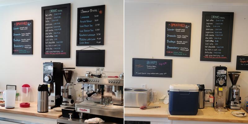 Sweet Birch Coffee Roasters and Bakery Menu