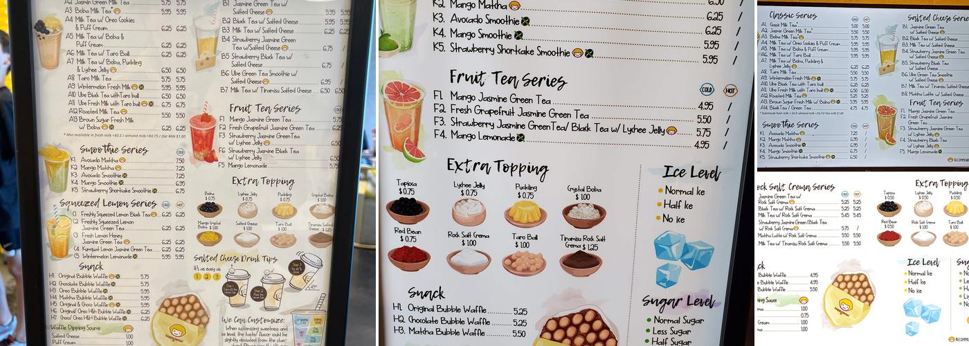 Happy Lemon - Mochinut Menu