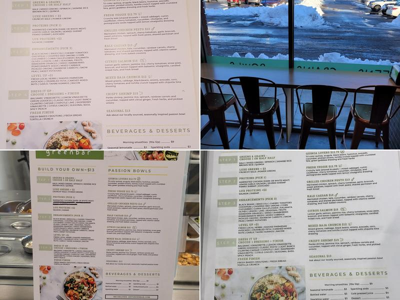 Greenbar Menu