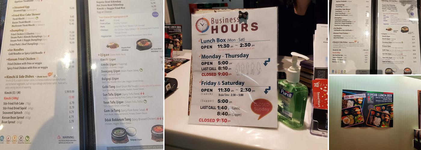 Life Is Good (LIG) Menu