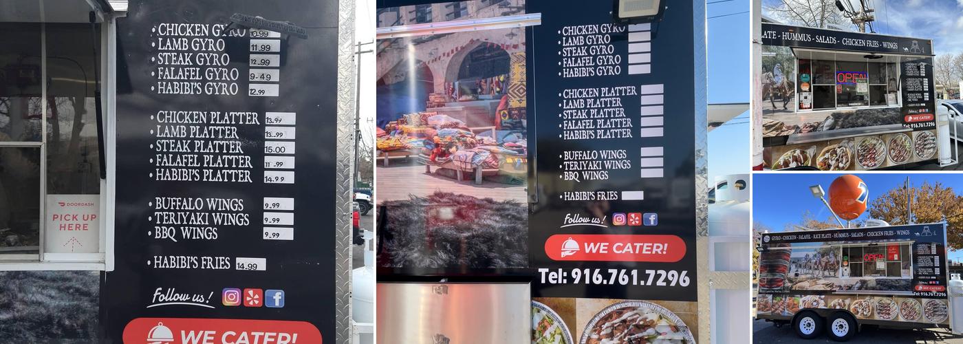 The Habibi’s Grill Menu