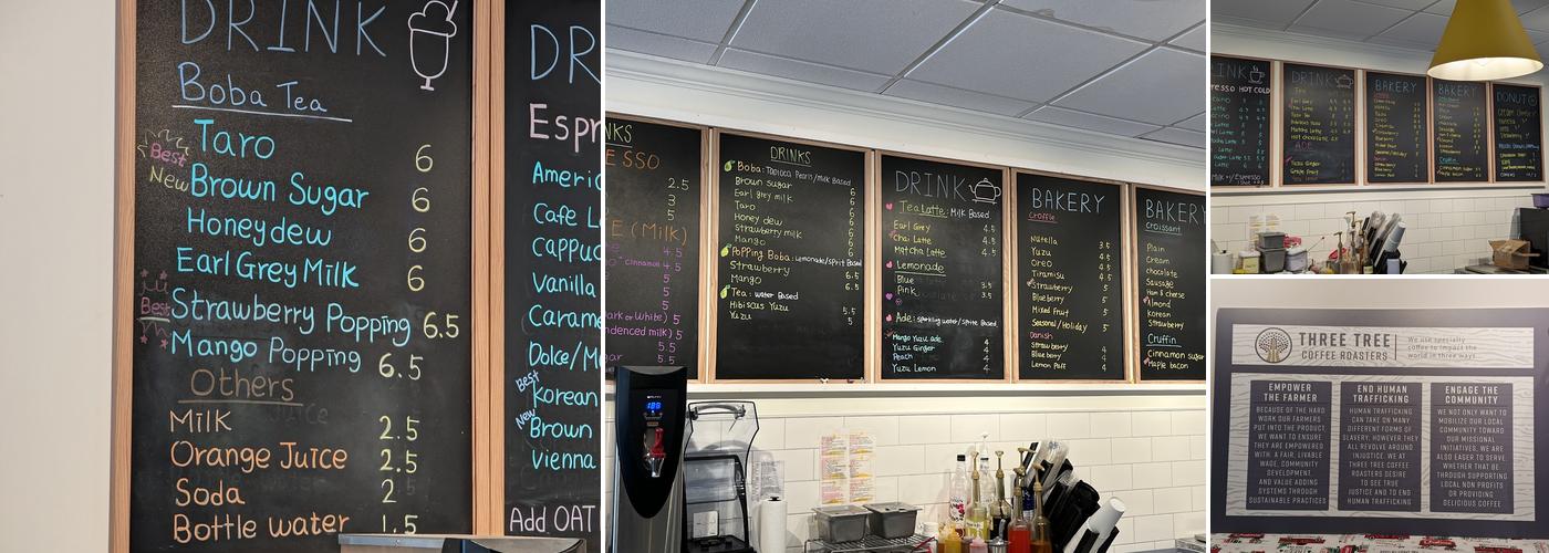 Three Lemons cafe Menu