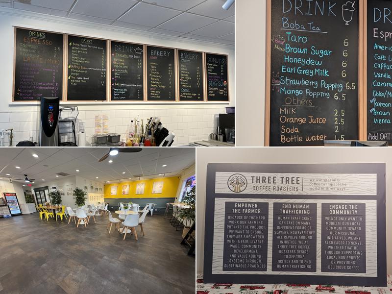 Three Lemons cafe Menu