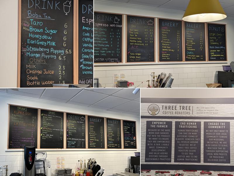 Three Lemons cafe Menu