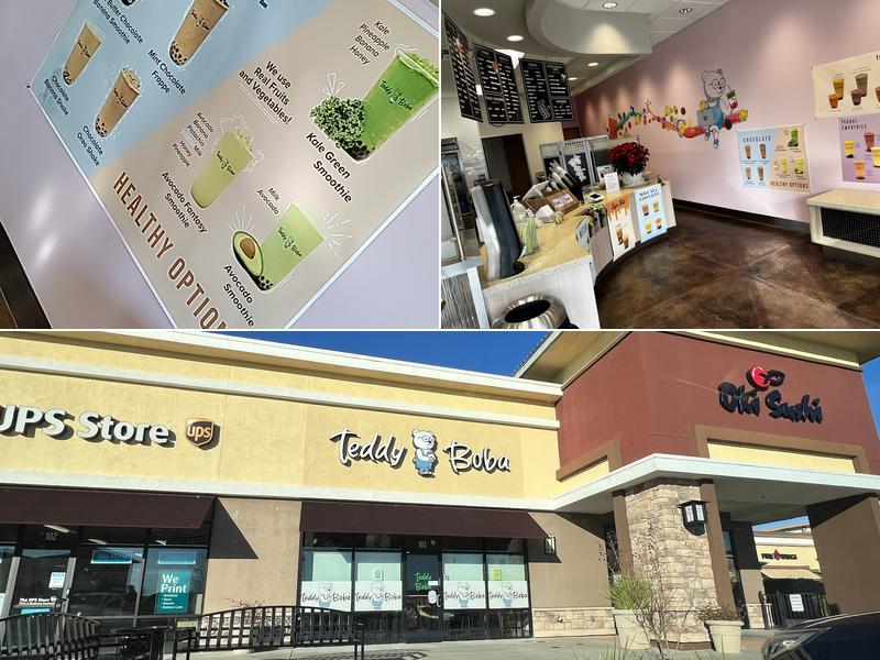 Teddy Boba 5406 Crossings Dr #103, Rocklin