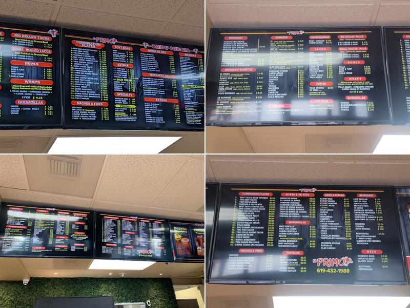 El Primo Birrieria Menu