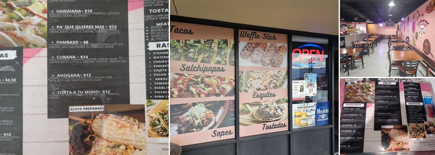 Sofia's Antojitos Menu