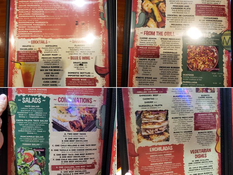 El Rodeo Tequila Bar & Grill Menu