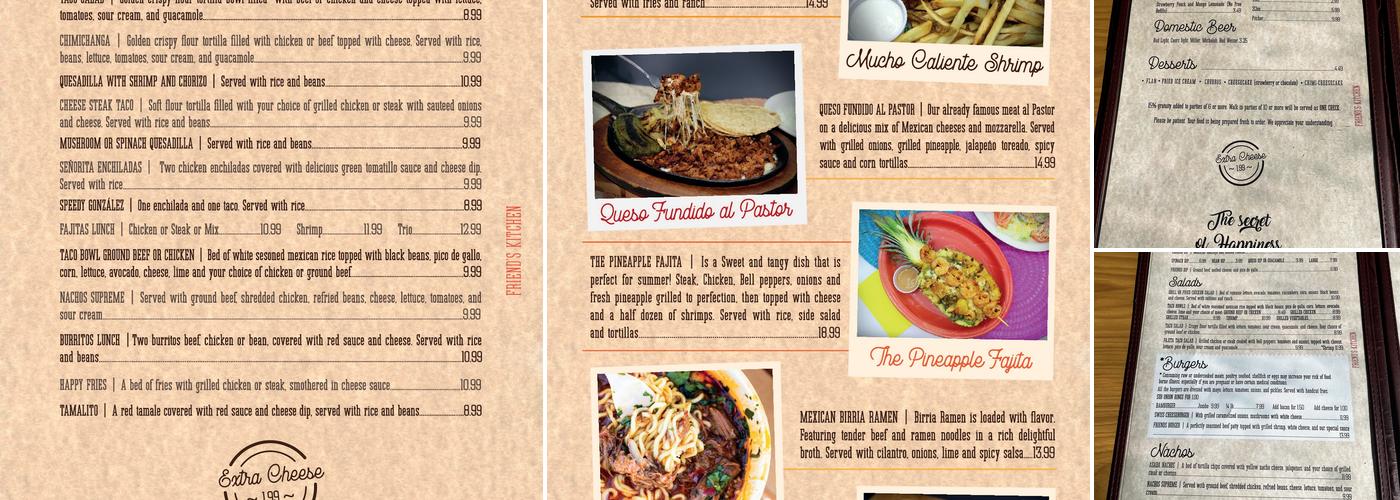 Friend’s Kitchen Brookhaven Menu