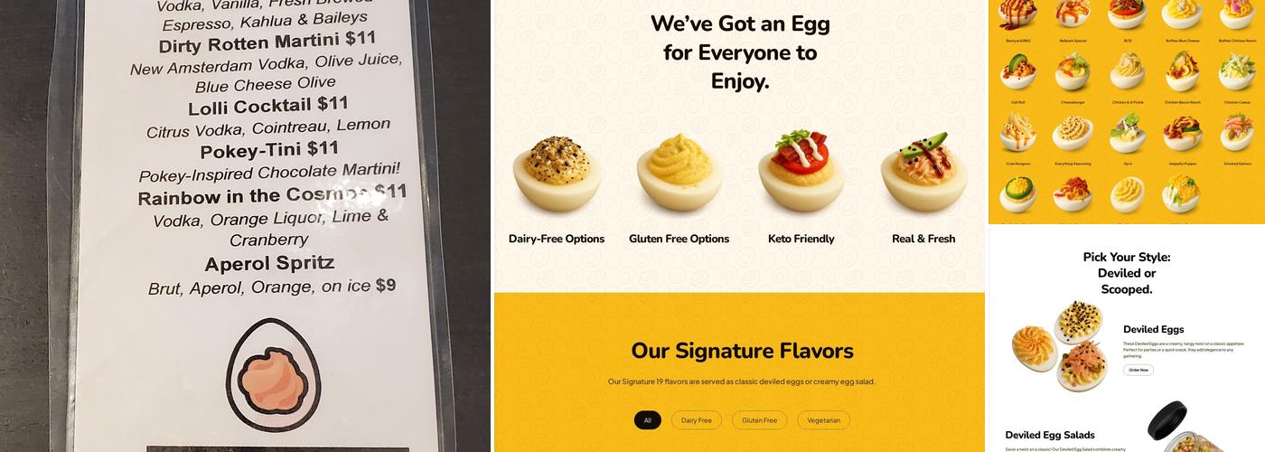 Deviled Egg Co. Menu