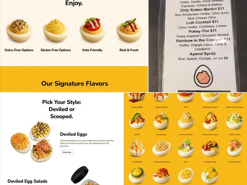 Deviled Egg Co. Menu