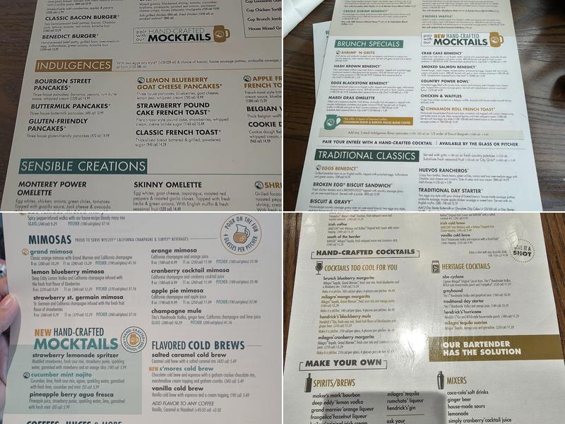 Another Broken Egg Cafe Menu