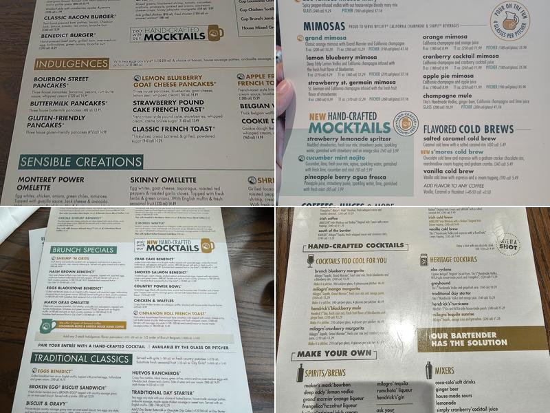 Another Broken Egg Cafe Menu