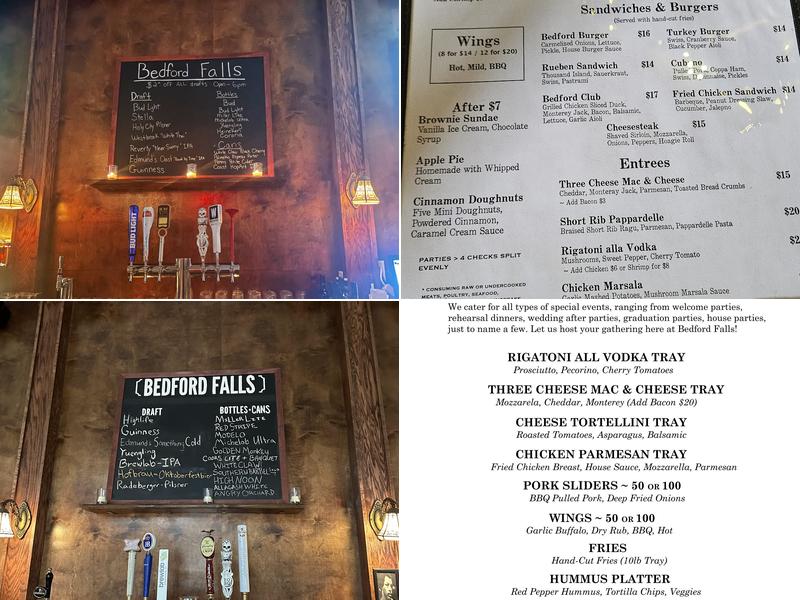 Bedford Falls CHS Menu