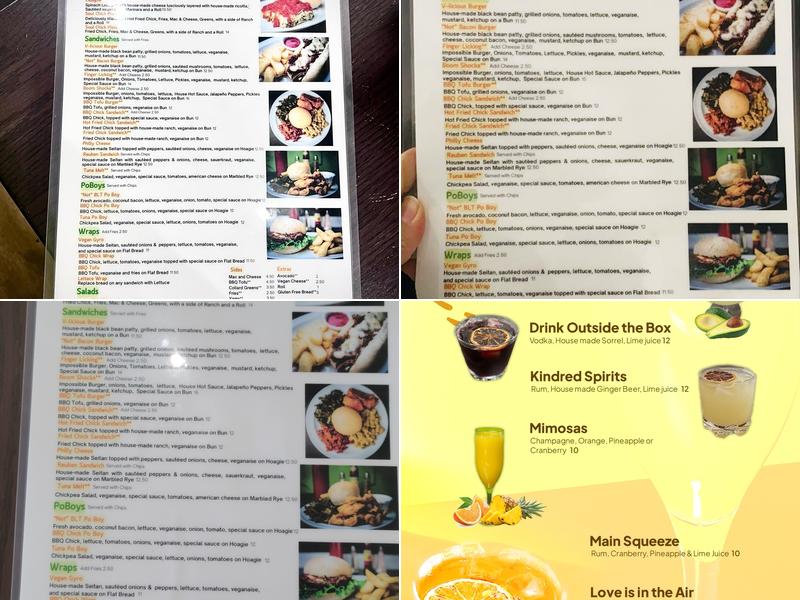 Vegelicious, LLC Antioch Menu