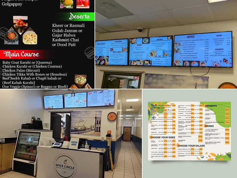 Spice Circle with Desi tadka Menu