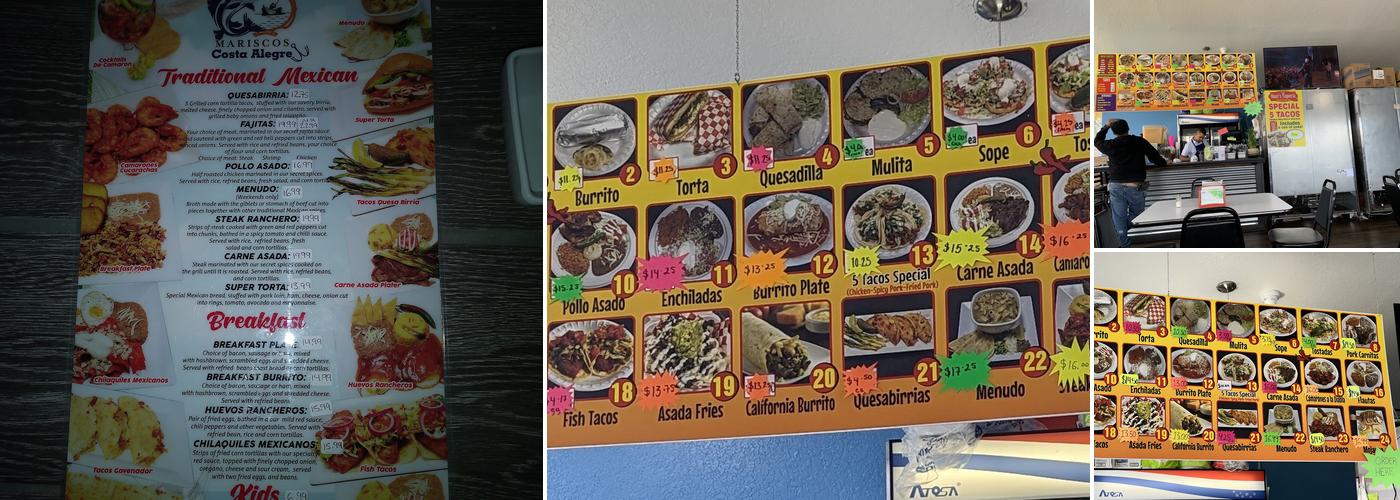 Omar's Taqueria #3 Menu