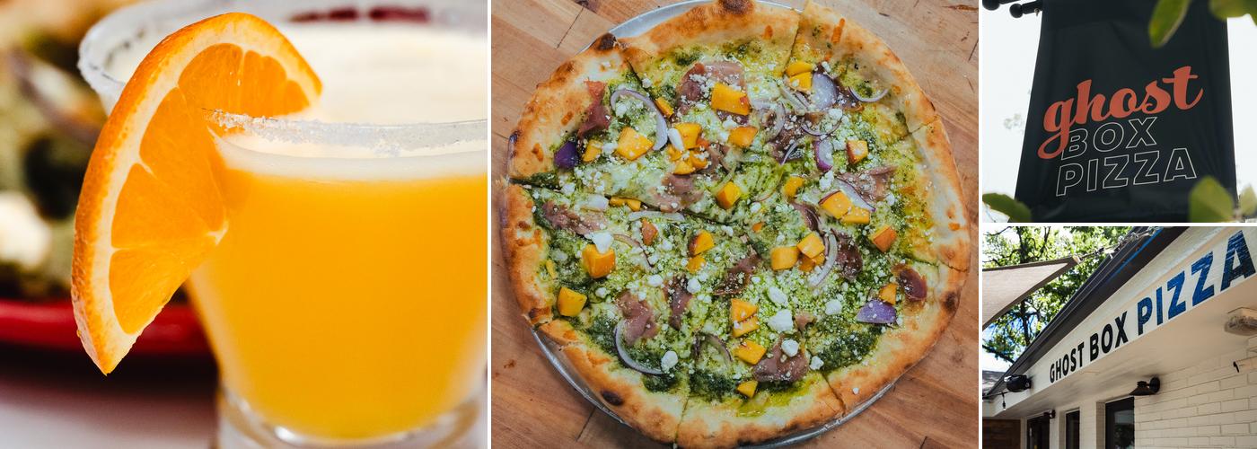 Ghost Box Pizza by Stem Ciders