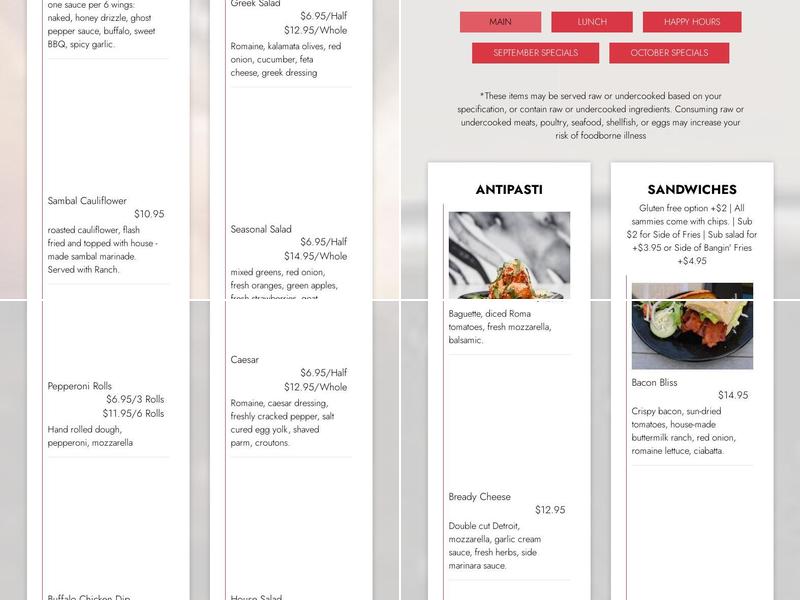 Ghost Box Pizza by Stem Ciders Menu