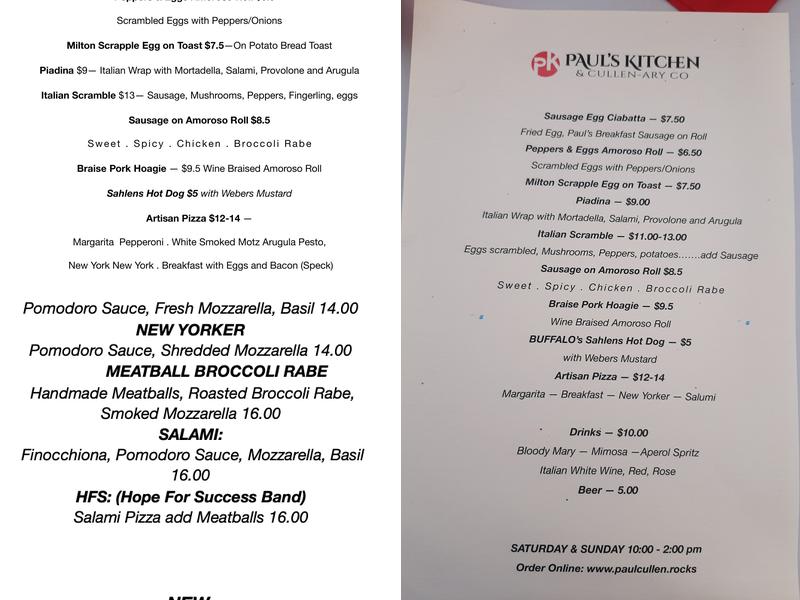 Paul Cullen: Private Chef Sommelier Guitarist Menu