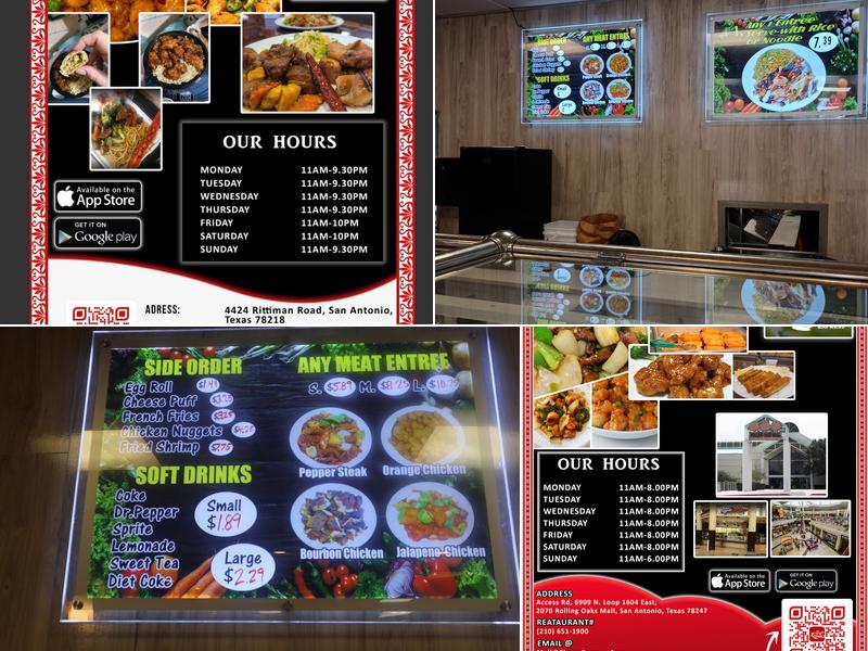 Chow’s Express Menu