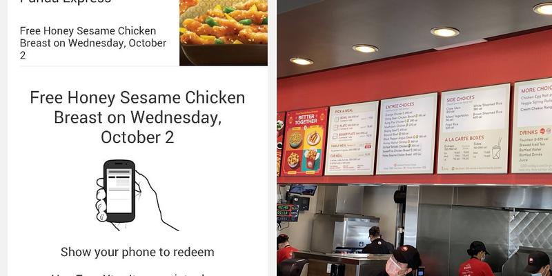 Panda Express Menu