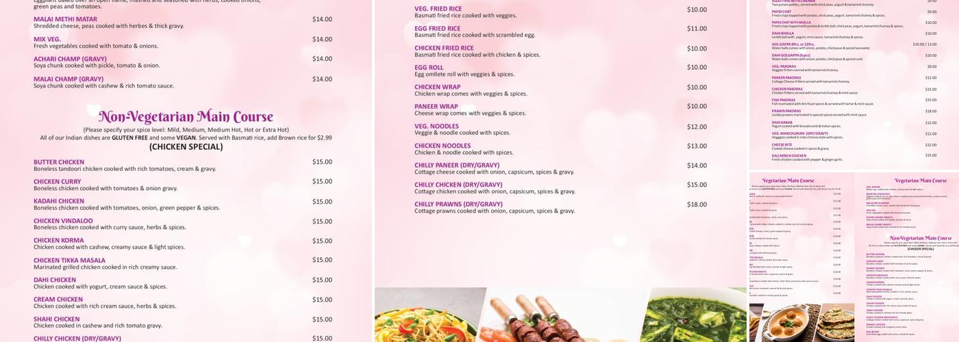 DilSe Multi Cuisine Menu
