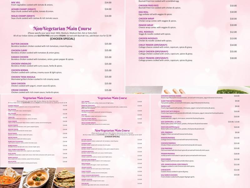 DilSe Multi Cuisine Menu