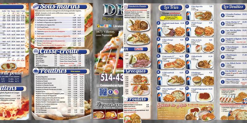 Deli Plus Menu