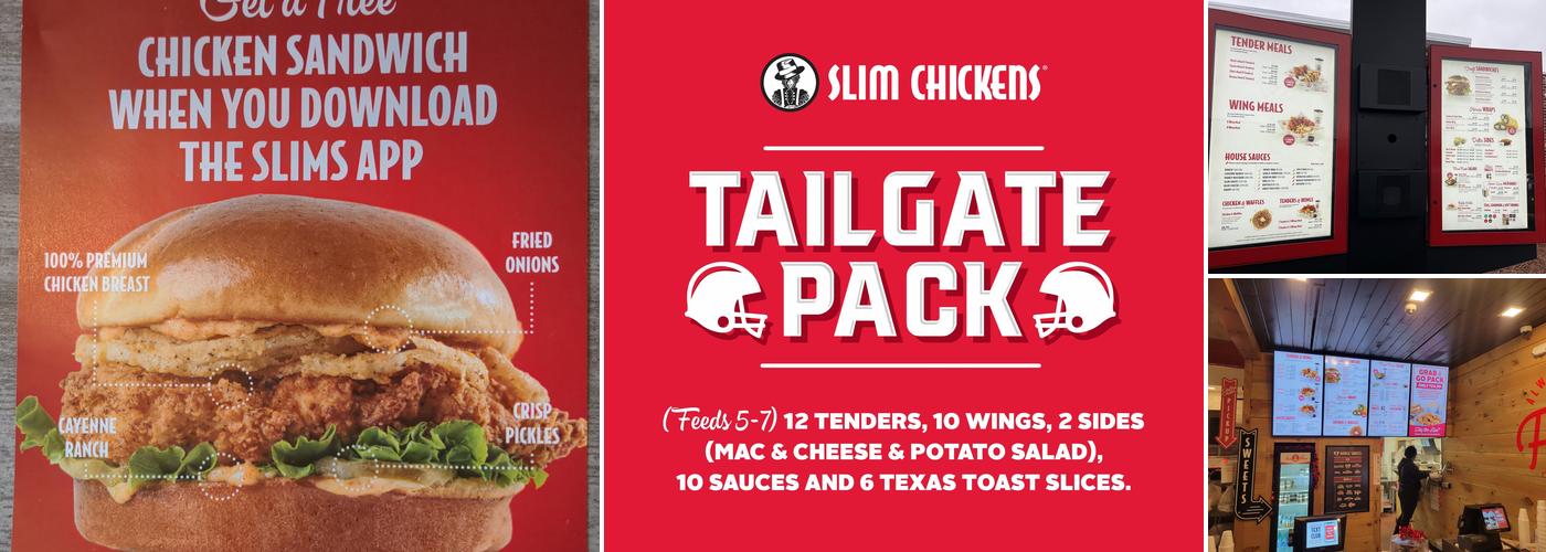 Slim Chickens Menu
