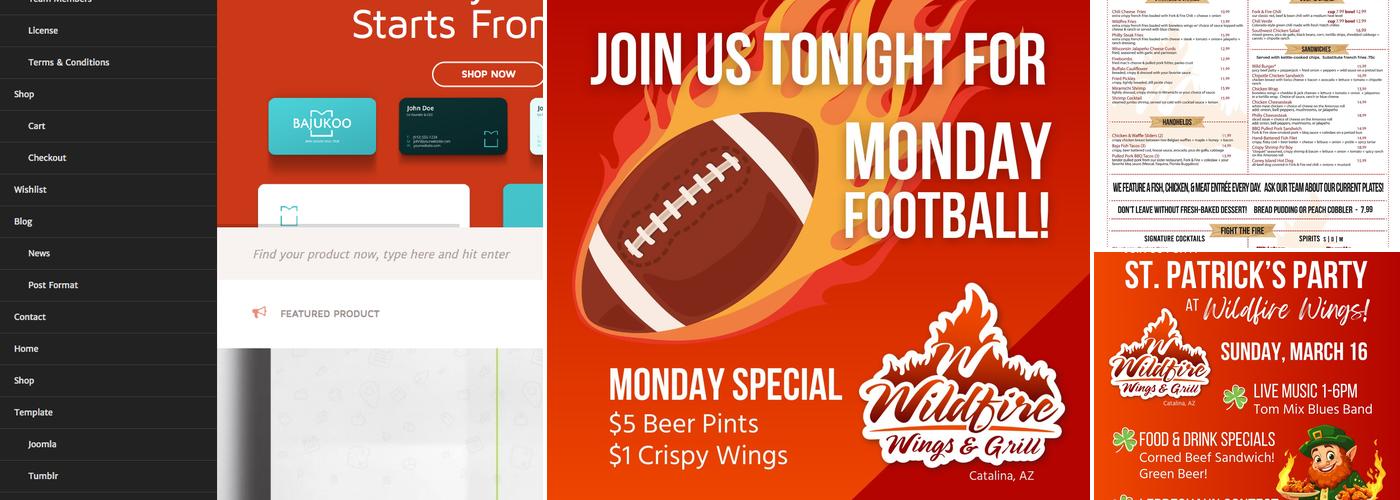 Wildfire Wings & Grill Menu