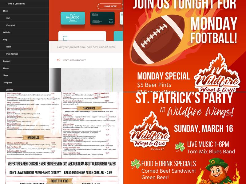 Wildfire Wings & Grill Menu