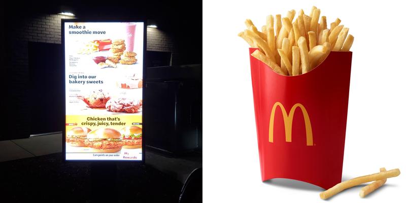 McDonald's Menu