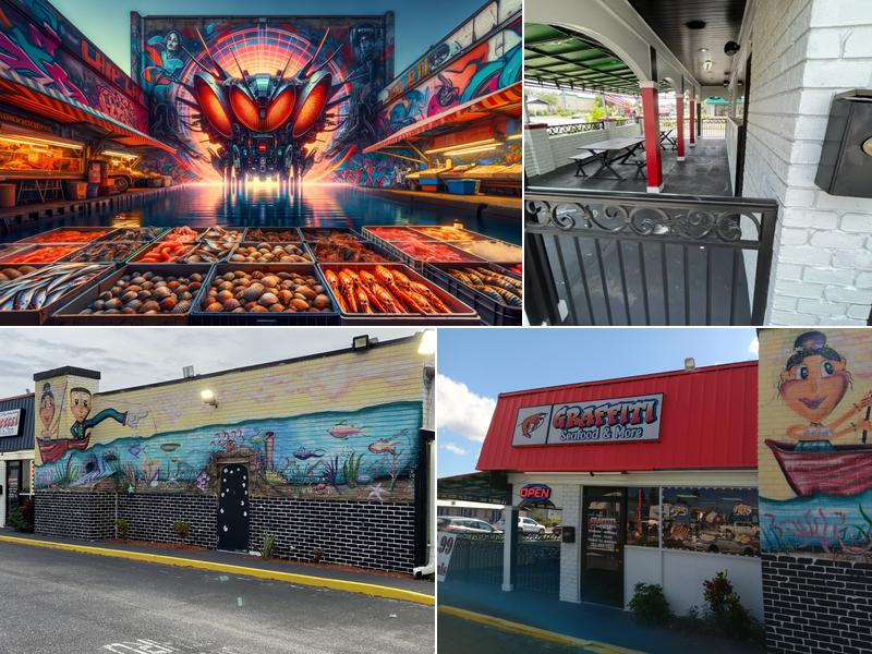 Graffiti Seafood & More 1532 S Pine Ave, Ocala