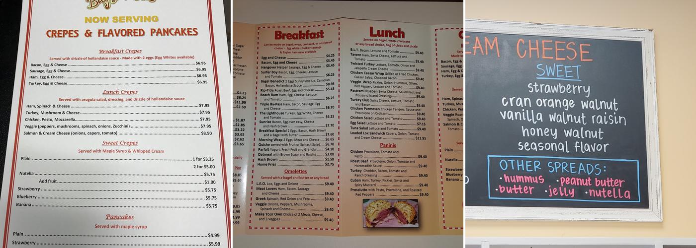 Bagel Bistro Hobe Sound Menu