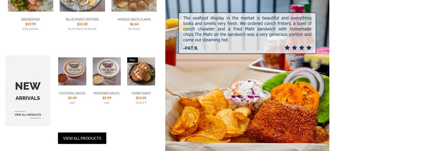 OUTCLAWS SEAFOOD Menu