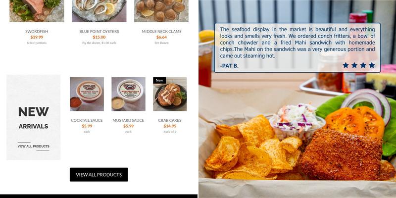 OUTCLAWS SEAFOOD Menu