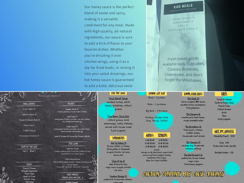 Wandaful Things Menu