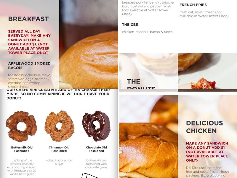 Do-Rite Donuts & Chicken Menu