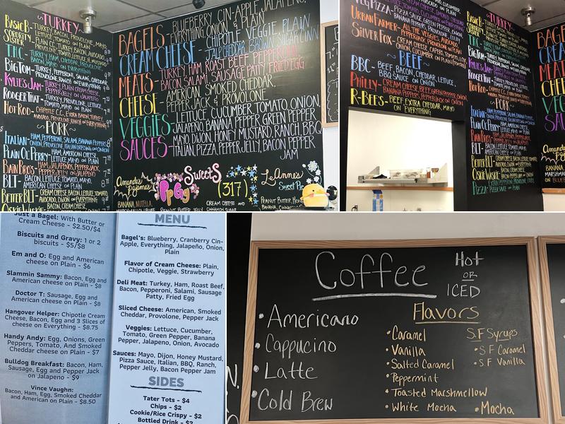 Bearded Bagel Menu