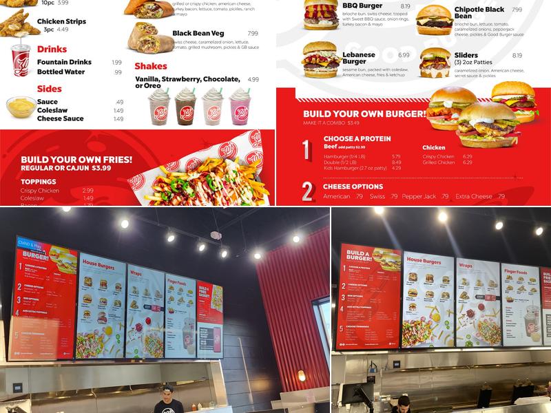 Zo's Good Burger - Livonia Menu