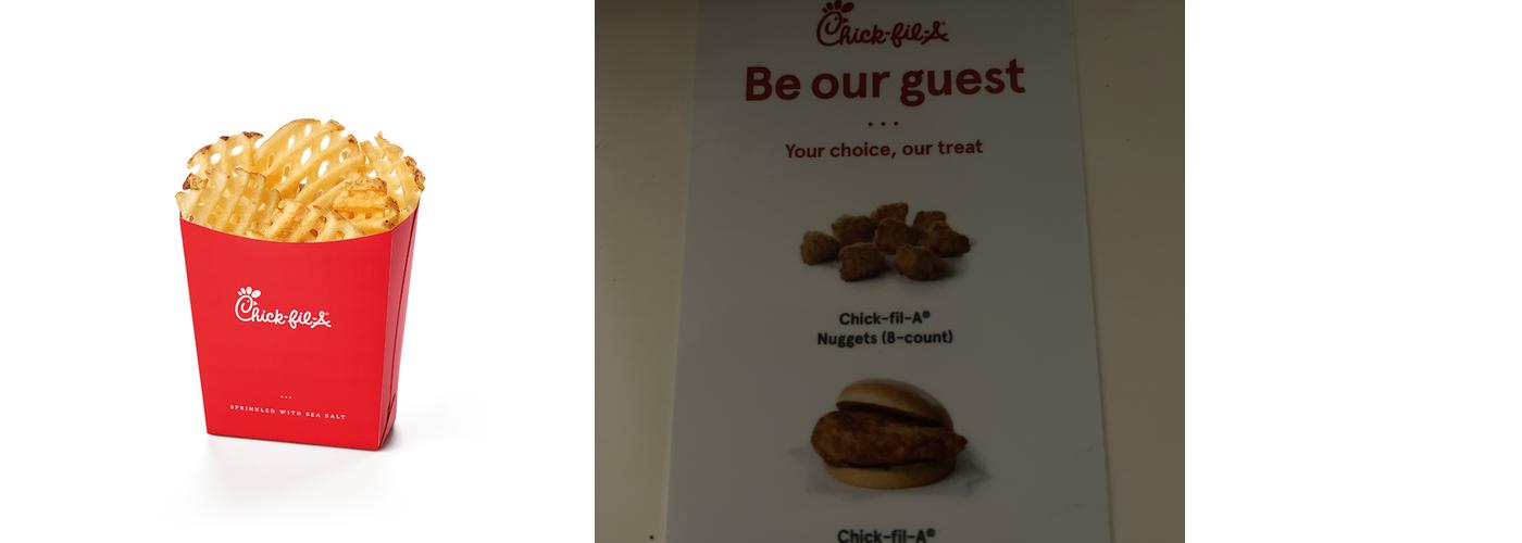 Chick-fil-A Menu