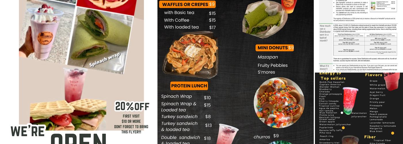 Be•You•Tiful Transformation Menu