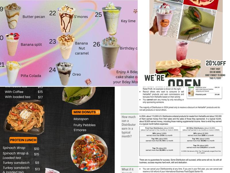 Be•You•Tiful Transformation Menu