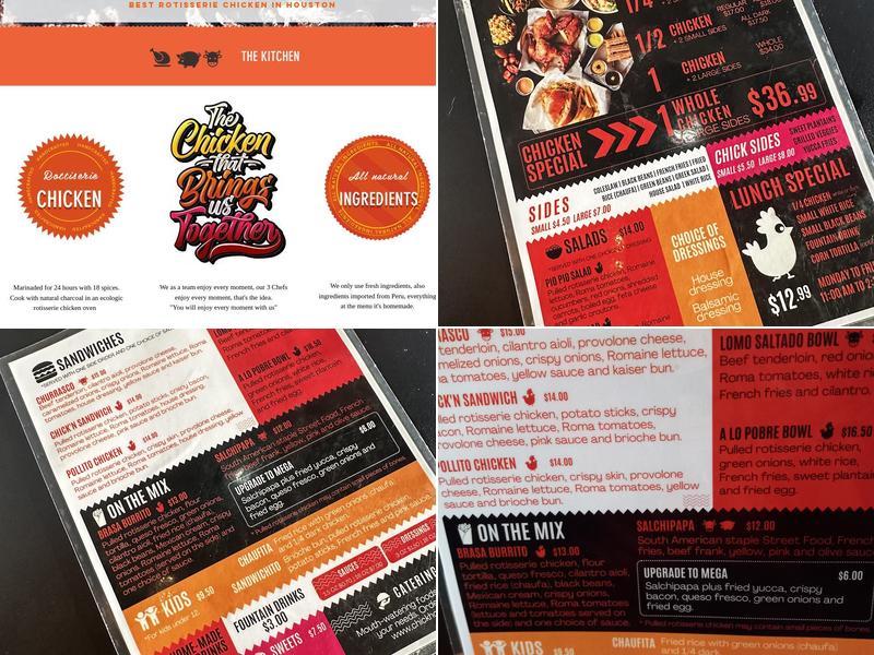 Chick Houz Menu