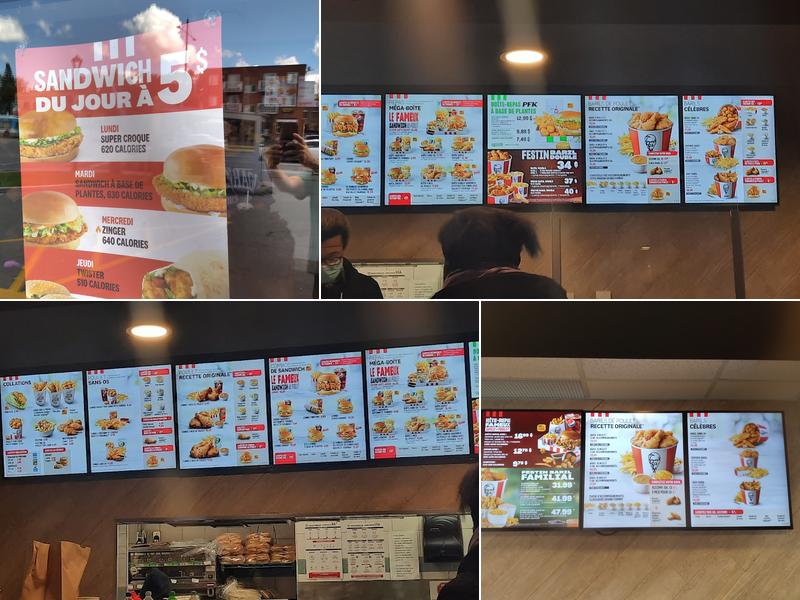 PFK Menu