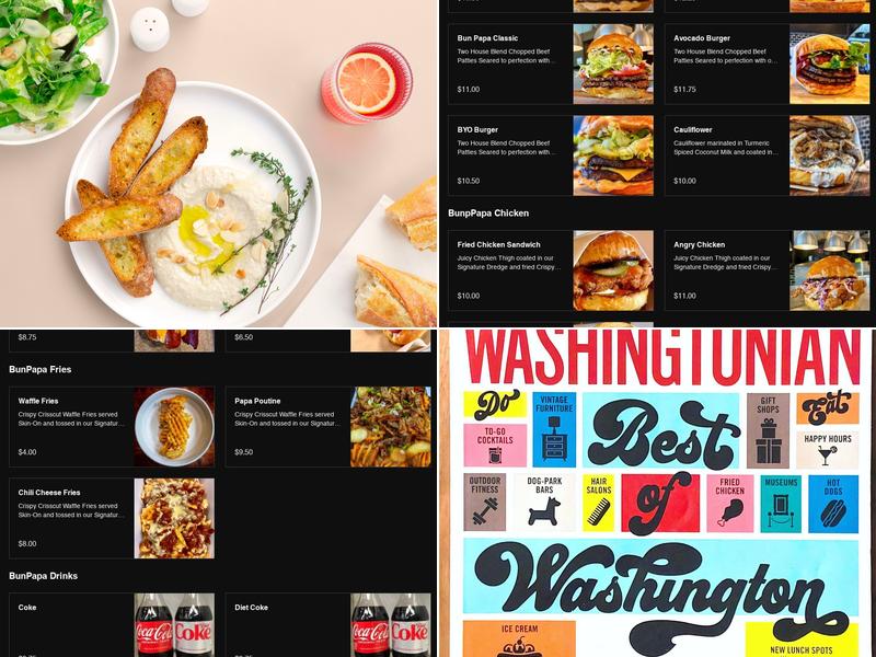 Bun Papa Menu