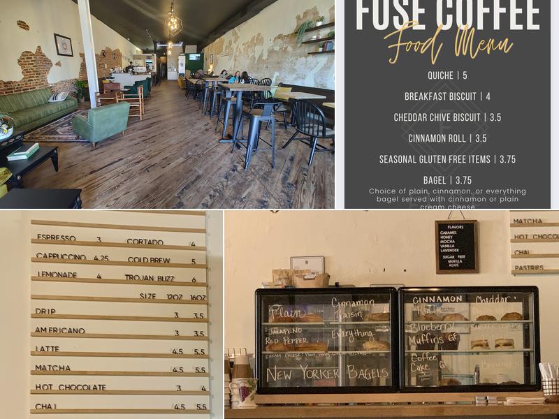 Fuse Coffee Menu