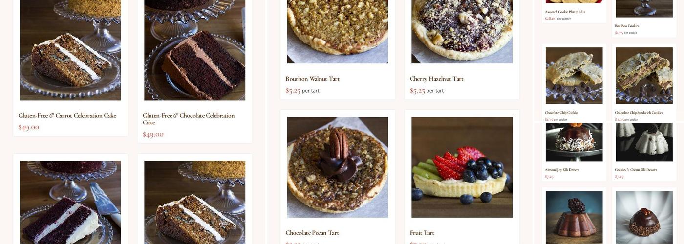 Alaska Cake Studio - Wasilla Menu