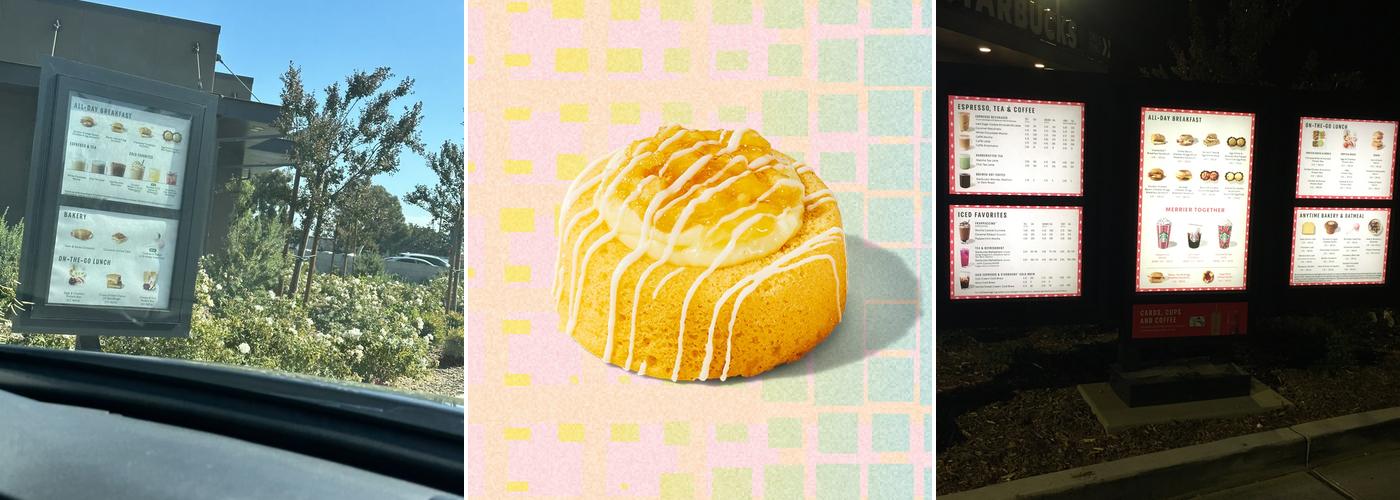 Starbucks Menu